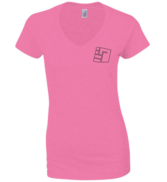 Women's Custom V Neck T-Shirt